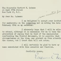 Letter: 1948 February 4