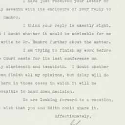 Letter: 1943 July 9