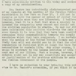 Letter: 1943 July 7