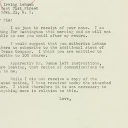 Letter: 1947 September 30