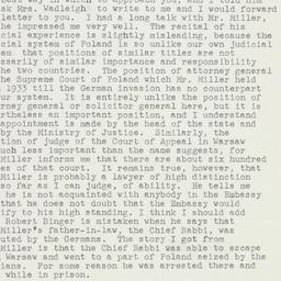 Letter: 1943 February 1