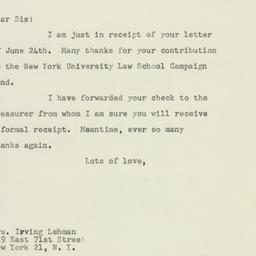 Letter: 1947 June 25
