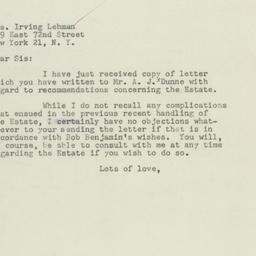 Letter: 1947 June 20