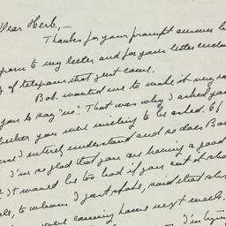 Letter: 1946 December 4
