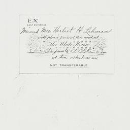 Invitation: 1945 August 19