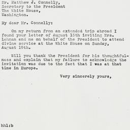 Letter: 1945 September 4