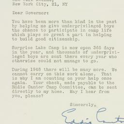 Letter: 1948 January 17
