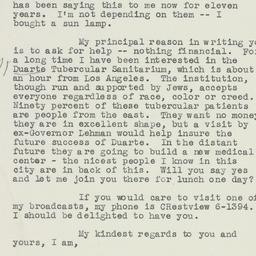 Letter: 1946 December 10