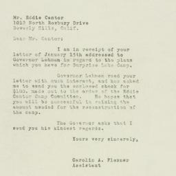 Letter: 1949 January 18