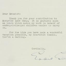 Letter: 1951 January 31