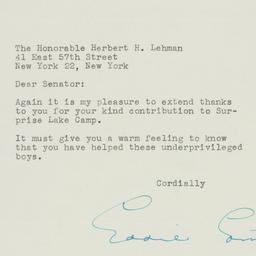 Letter: 1952 January 17