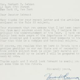 Letter: 1958 December 26