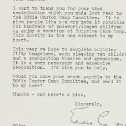 Letter: 1950 January 12