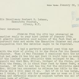 Letter: 1934 January 30