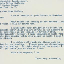 Letter: 1941 November 15