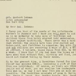 Letter: 1926 March 19