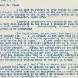 Letter: 1936 February 6