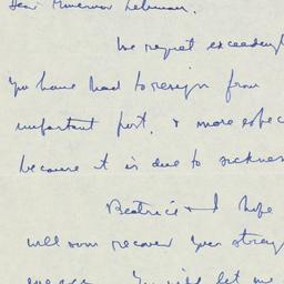 Letter: 1946 March 19