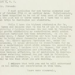 Letter: 1947 November 18