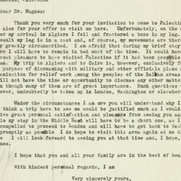 Letter: 1944 March 27