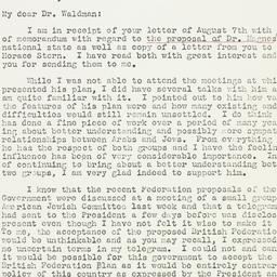 Letter: 1946 August 14