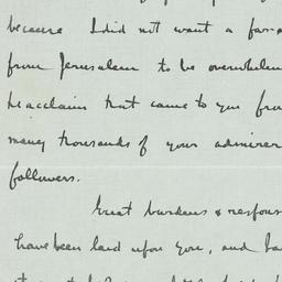 Letter: 1933 February 7