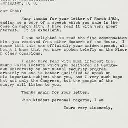 Letter: 1959 March 27