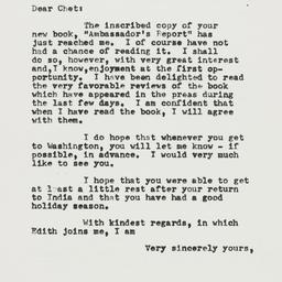 Letter: 1954 January 5