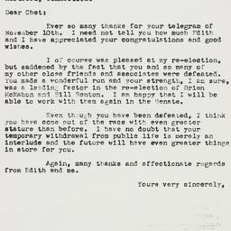 Letter: 1950 November 15