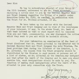 Letter: 1941 September 15