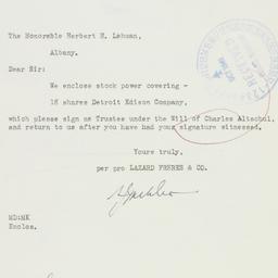 Letter: 1941 October 9