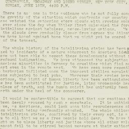 Press Release: 1941 June 16