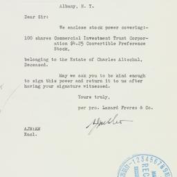 Letter: 1940 May 10