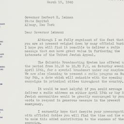 Letter: 1940 March 13