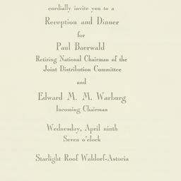 Invitation: n.d.