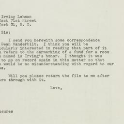 Letter: 1948 February 19