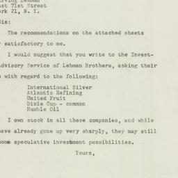 Letter: 1948 May 19