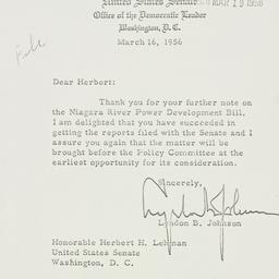 Letter: 1956 March 16