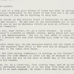 Letter: 1951 June 28