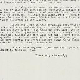 Letter: 1955 August 26