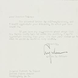 Letter: 1951 July 2