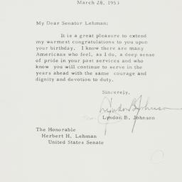Letter: 1953 March 28