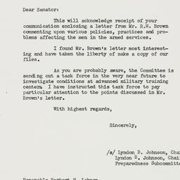 Letter: 1951 August 15