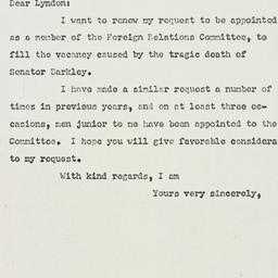 Letter: 1956 May 1