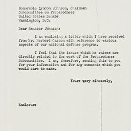 Letter: 1952 October 16