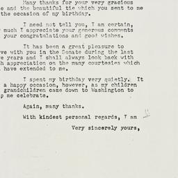 Letter: 1954 March 29