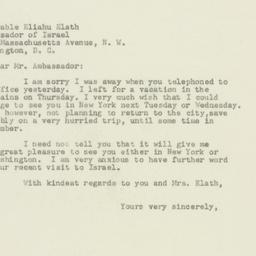 Letter: 1949 August 13