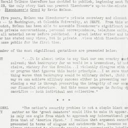 Press Release: 1952 Februar...