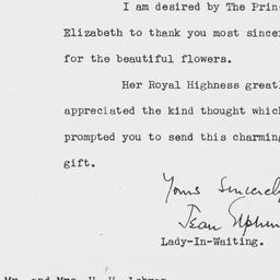 Letter: 1951 November 3