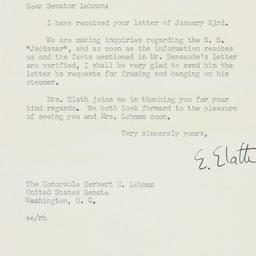 Letter: 1950 January 27